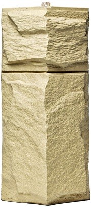 Угол T-Сайдинг-ЭКО-1 Гранит Леон - Амбер купить в Воронеже