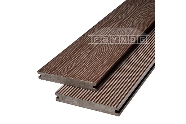 Террасная доска из ДПК Faynag Premium Massive 3D — Шоколад купить в Воронеже