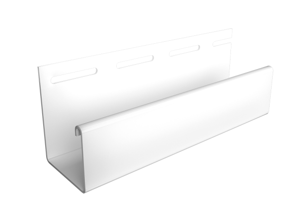 Фасадный J-профиль 30 мм Белый купить в Воронеже