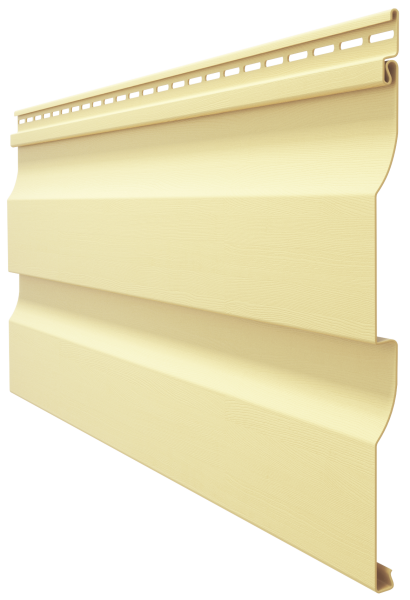 Виниловый сайдинг docke (дёке) - профиль D4,5D, лимон купить в Воронеже