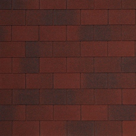 Гибкая черепица Tegola CAPRI rosso 401 купить в Воронеже