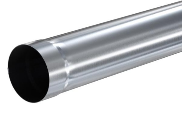 Водосток Aquasistem, Система 125x90 - Соединительная труба 3 метра оцинковка купить в Воронеже