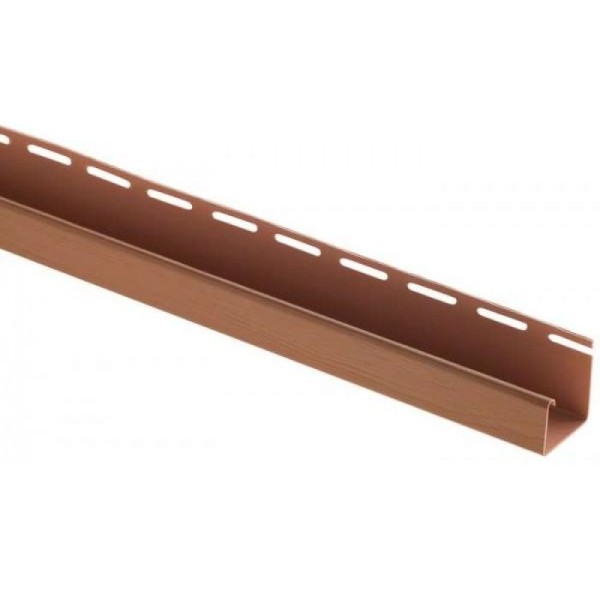 J-профиль Люкс Крашенный, T-15, ВН, Cветлый Дуб купить в Воронеже