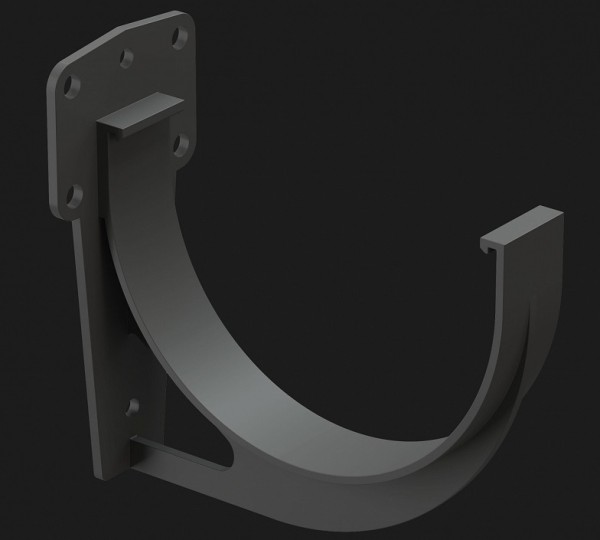 Кронштейн желоба Docke Premium ПВХ - Графит купить в Воронеже