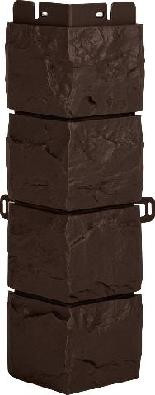 Угол наружный Альта-Профиль Фагот ЭКО Коричневый