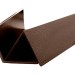 Уголок ДПК для сайдинга 70x70x3000мм Коричневый купить в Воронеже