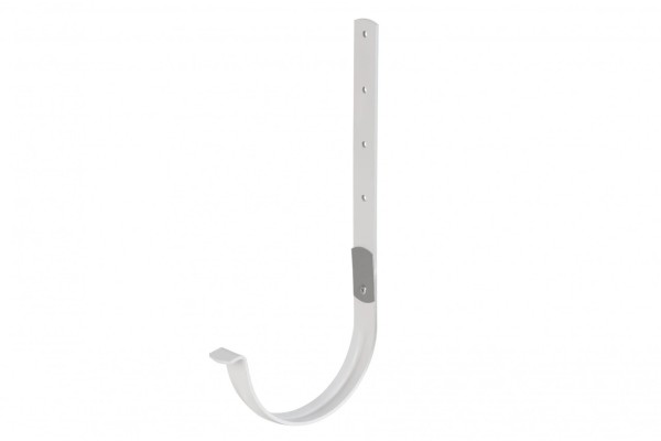 Водосток Альта-Профиль ПВХ – Кронштейн желоба металл (белый) купить в Воронеже