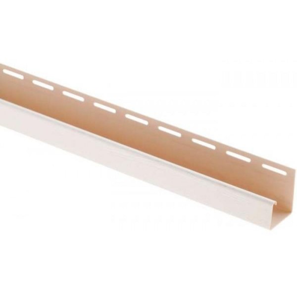 J-профиль Люкс Крашенный, T-15, ВН, Белый купить в Воронеже