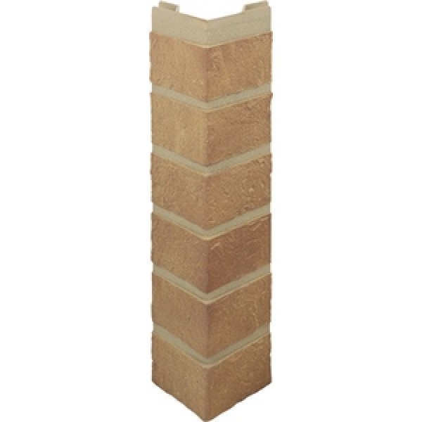 Наружный угол кирпич (бежевый), 0,47 х 0,1м купить в Воронеже