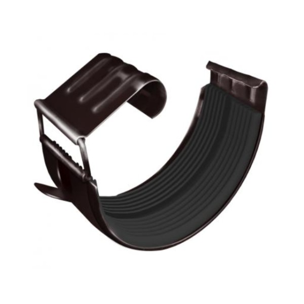 Водосток Grand Line 150x100 – Соединитель желоба RAL 8017 купить в Воронеже