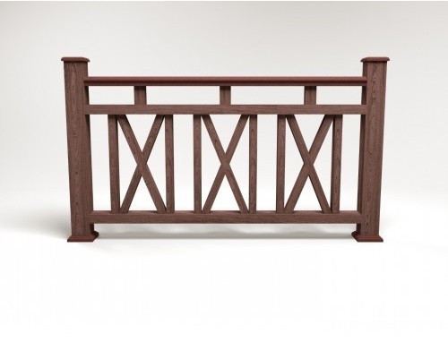 Ограждение из ДПК FG3 шоколад купить в Воронеже