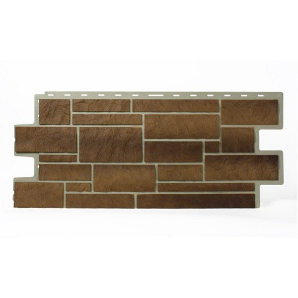 Цокольный сайдинг Tecos ImaBel “Камень” – Янтарь №705 купить в Воронеже