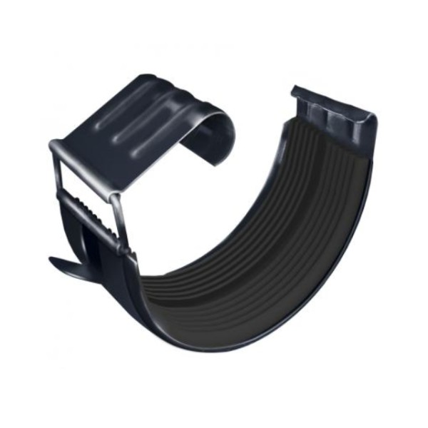 Водосток Grand Line 125x90 – Соединитель желоба RAL 7024 купить в Воронеже