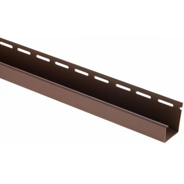 J-профиль Люкс Крашенный, T-15, ВН, Тёмный Орех купить в Воронеже