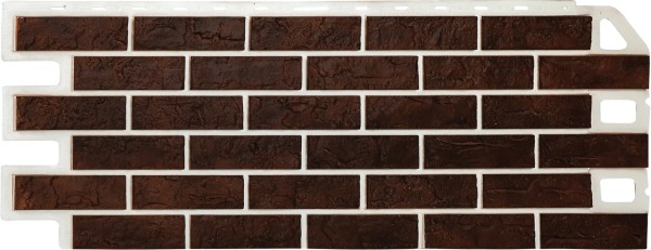 Фасадная панель Альта-Профиль Кирпич Рустикальный 06 купить в Воронеже