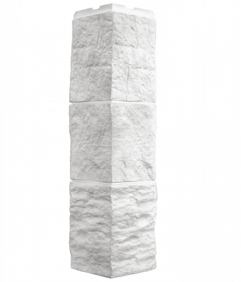 Угол наружный FineBer Блок, Молочно-белый купить в Воронеже