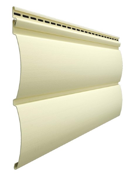 Виниловый сайдинг docke (дёке) - blockhaus D4,7T ( под бревно), банан купить в Воронеже