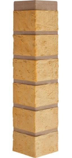 Наружный угол кирпич (желтый), 0,47 х 0,1м купить в Воронеже