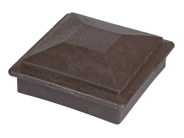 Крышка верхняя ПВХ для столба Deckart 125х125 Венге купить в Воронеже