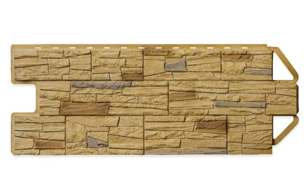 Фасадная панель Цокольный сайдинг Альта профиль Каньон Колорадо Комби купить в Воронеже