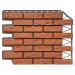 Фасадная панель FineBer, Кирпич Баварский, Терракотовый купить в Воронеже