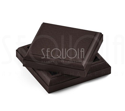 Комплект крышка/юбка для столба SEQUOIA BROWN купить в Воронеже