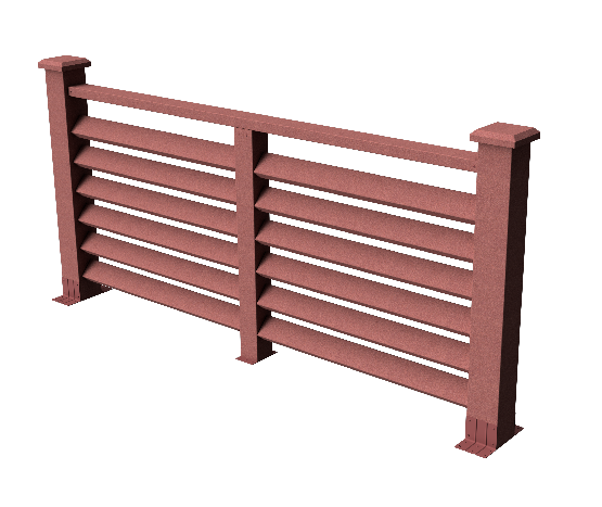 Ограждения декоративное ДПК GRINDERDECO Босфор мербау купить в Воронеже