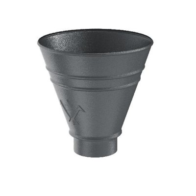 Водосток Aquasistem, Система 125/90 - Воронка водосборная круглая RR 23 Маренго matt