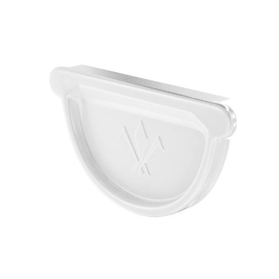 Водосток Aquasistem, система 150/100 - Заглушка универсальная с резиновым уплотнителем RAL 9003 Белый купить в Воронеже