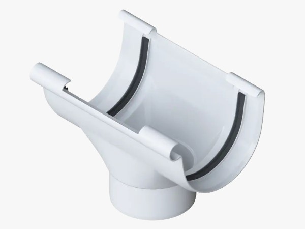 Водосток Альта-Профиль ПВХ – Воронка водосточная (белый) купить в Воронеже