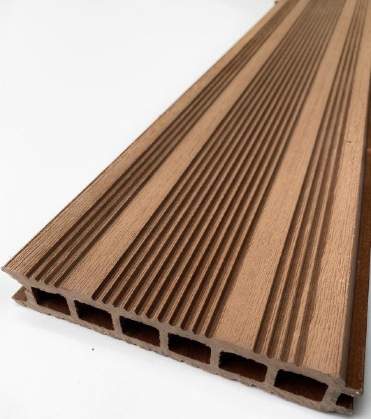 Террасная доска ДПК - ДеревоПласт- Бесшовная Коричневый купить в Воронеже