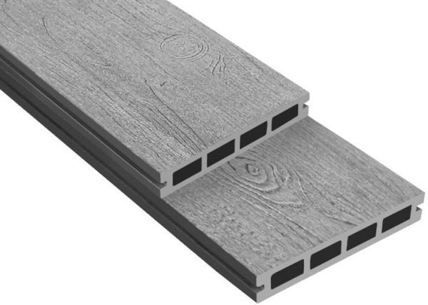 Террасная доска ДПК Outdoor 3D NEVADA/CALIFORNIA серая купить в Воронеже