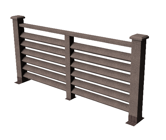 Ограждения декоративное ДПК GRINDERDECO Босфор венге купить в Воронеже