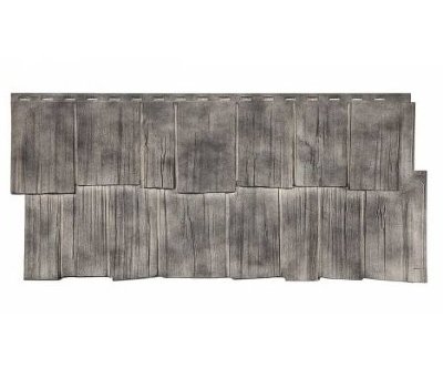 Фасадная панель T-Сайдинг-Щепа дуб Кавказ