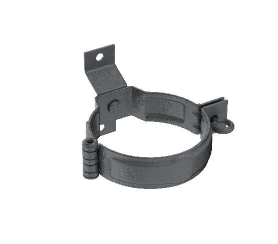 Водосток Aquasistem, Система 125/90 - Декоративный хомут трубы под дерево с комплектом крепления RR 23 Маренго matt купить в Воронеже