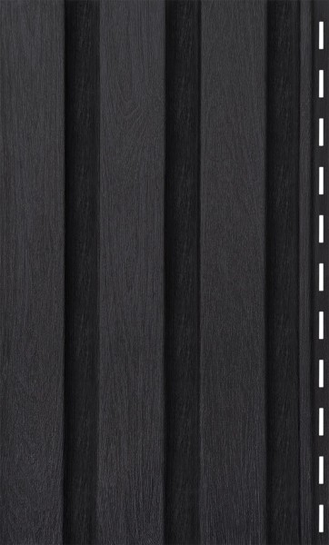 Сайдинг Ю-Пласт Тимберблок Рейка фасадная Угольный купить в Воронеже