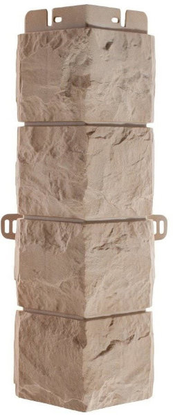 Фасадная панель Наружный угол фагот (талдомский), 0,45 х 0,13м (н) купить в Воронеже