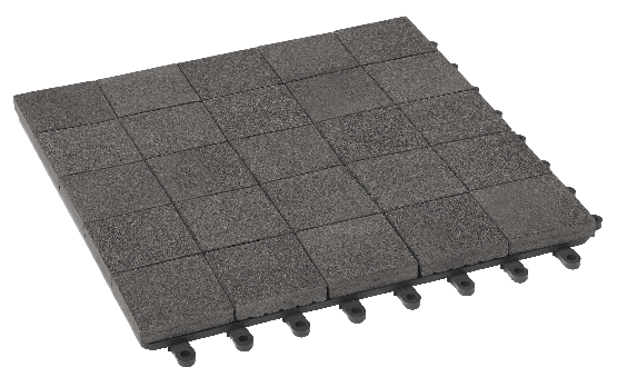 Модульный паркет ДПК GRINDERDECO Мозаика 13 Серый базальт купить в Воронеже