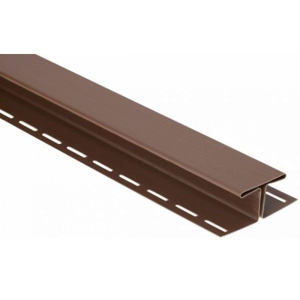 Н-профиль Люкс Крашенный, T-18, ВН, Тёмный Орех купить в Воронеже