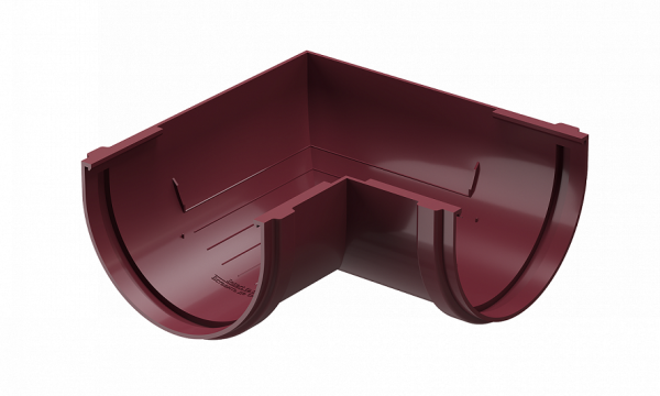 Угловой элемент 90˚ПВХ Docke STANDART красный купить в Воронеже