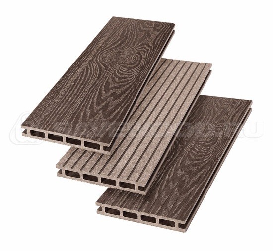 Террасная доска из ДПК SW Carpinus (T) — двухсторонняя терракотовый купить в Воронеже