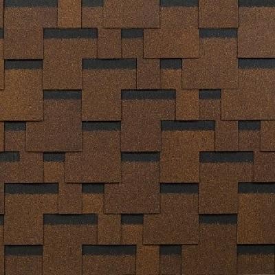 Гибкая черепица Shinglas, серия Комфорт, коллекция Болеро – Терракота купить в Воронеже