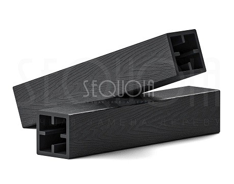 Столб SEQUOIA Evolution 3D WOOD BLACK купить в Воронеже
