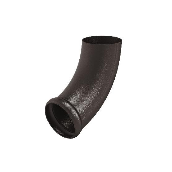 Водосток Aquasistem, Система 150/100 - Отвод трубы декорированный RR 32 Тёмно-коричневый matt купить в Воронеже