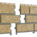 Фасадная панель Ю-Пласт Стоун Хаус Кирпич с декорированным швом Песочный купить в Воронеже