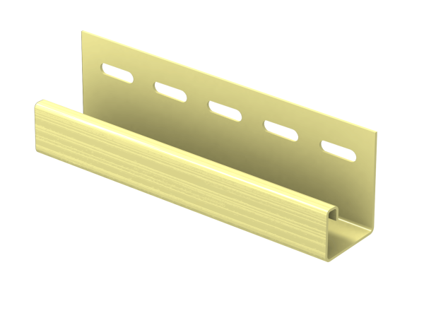 J-планка Ю-пласт Классика кремовая купить в Воронеже