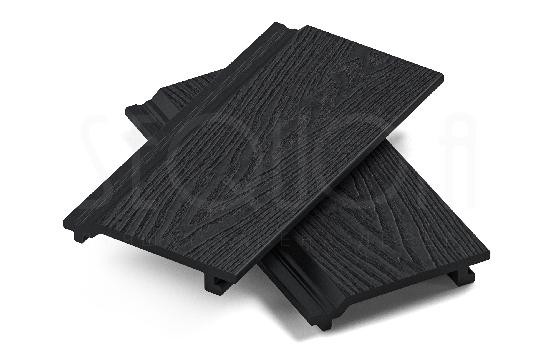 Доска фасадная ДПК 3D SEQUOIA Evolution WOOD BLACK купить в Воронеже