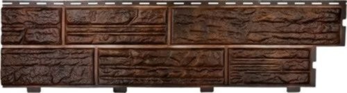 Формованный Сайдинг Альта-профиль Сланцевая Порода коричневый купить в Воронеже