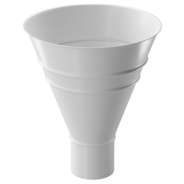 Воронка водосборная Döcke STAL PREMIUM, Пломбир купить в Воронеже