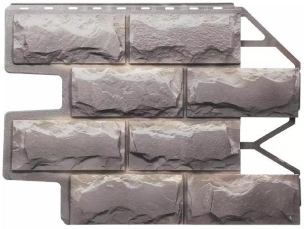 Фасадная панель FineBer Блок, Бежево-коричневый купить в Воронеже